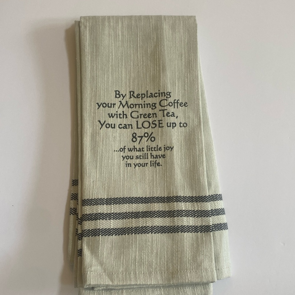 All occasion funny kitchen towel 24x16 NEW with tags